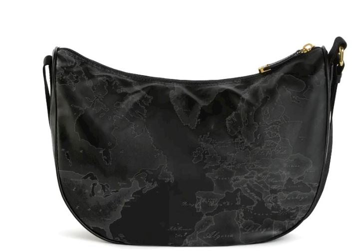 Alviero Martini 1A Classe Tracolla Mezzaluna Media Geo Soft C S007 6900 Col 0001 Nero